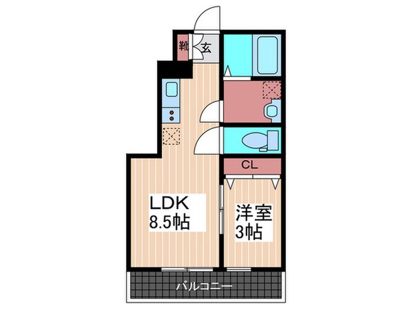 ロイヤルヴィラ向洋　A棟の物件間取画像